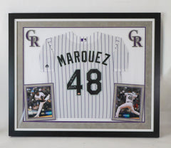 Carlos Gonzalez Signed 11x14 Photo Rockies JSA