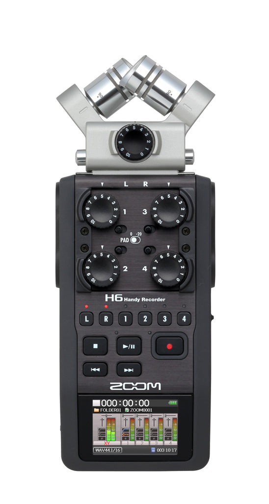 Zoom H6 Handy Recorder – Teletechproaudio