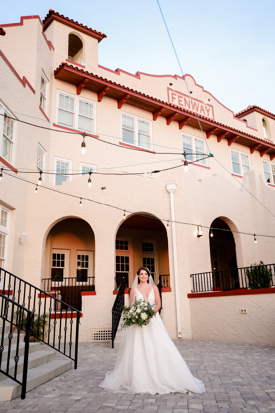 Blue Wedding Inspiration Fenway Hotel Florida