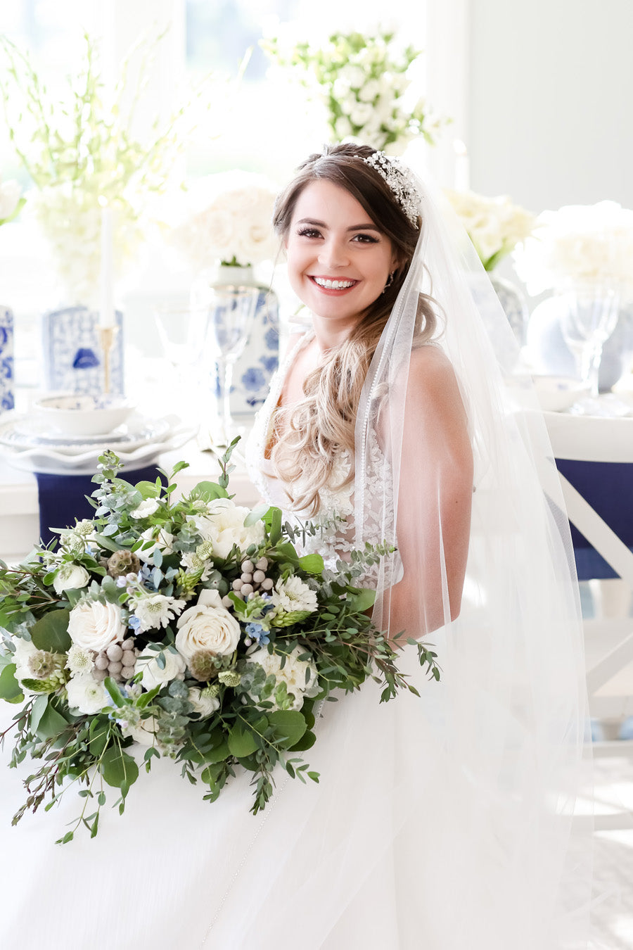 Blue Wedding Inspiration Navy Dusty Blue