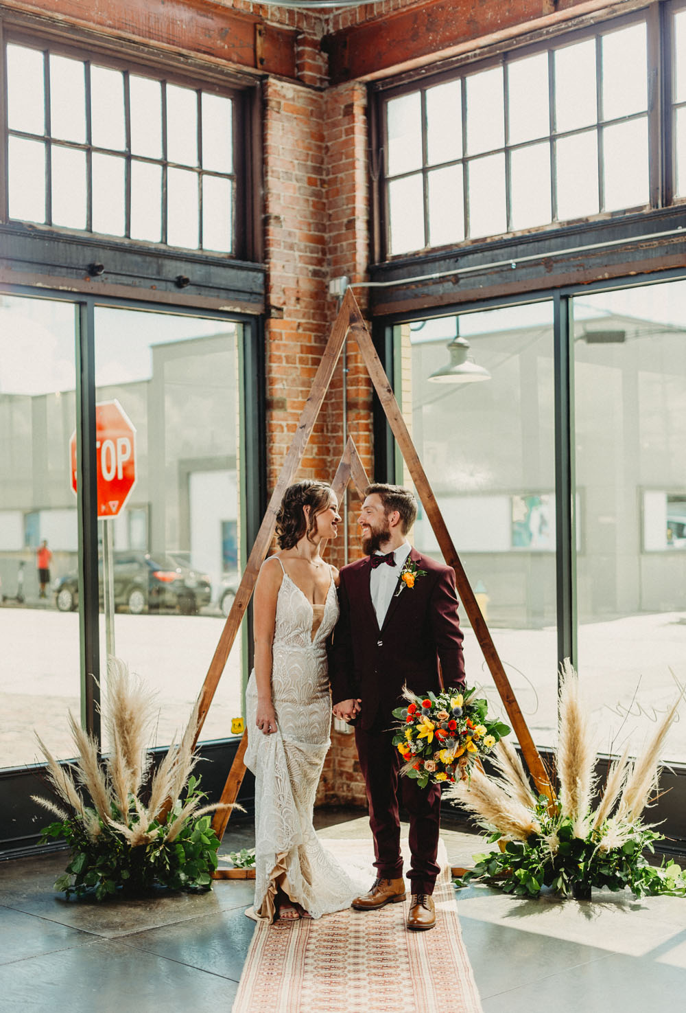 Citrus Oranges Wedding Inspiration Vintage Old Florida Tampa Cavu venue