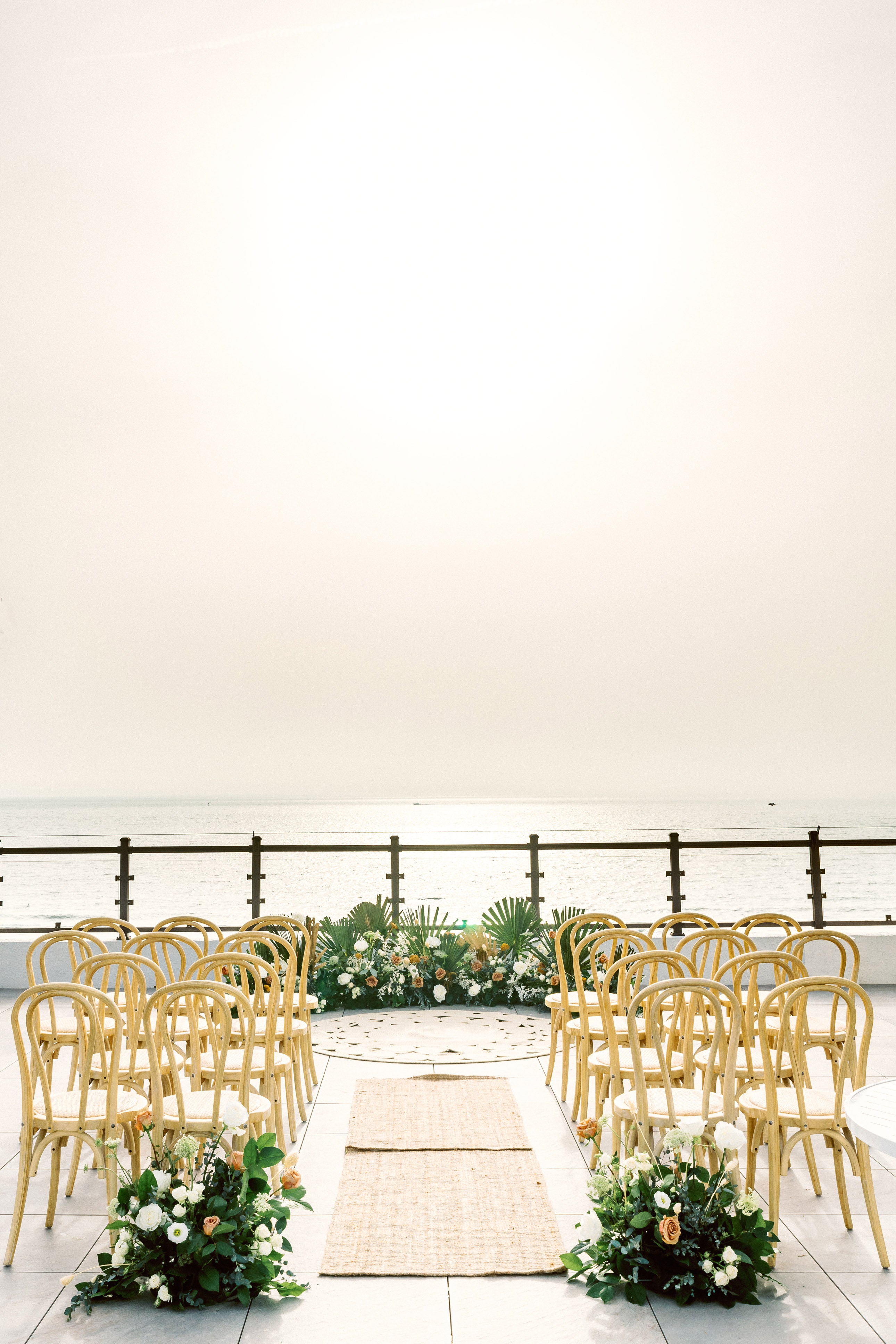 Roofto Roof Top Beach Wedding Sunset Gulf of Mexico Florida Tampa St.Pete Barefoot Beach Hotel