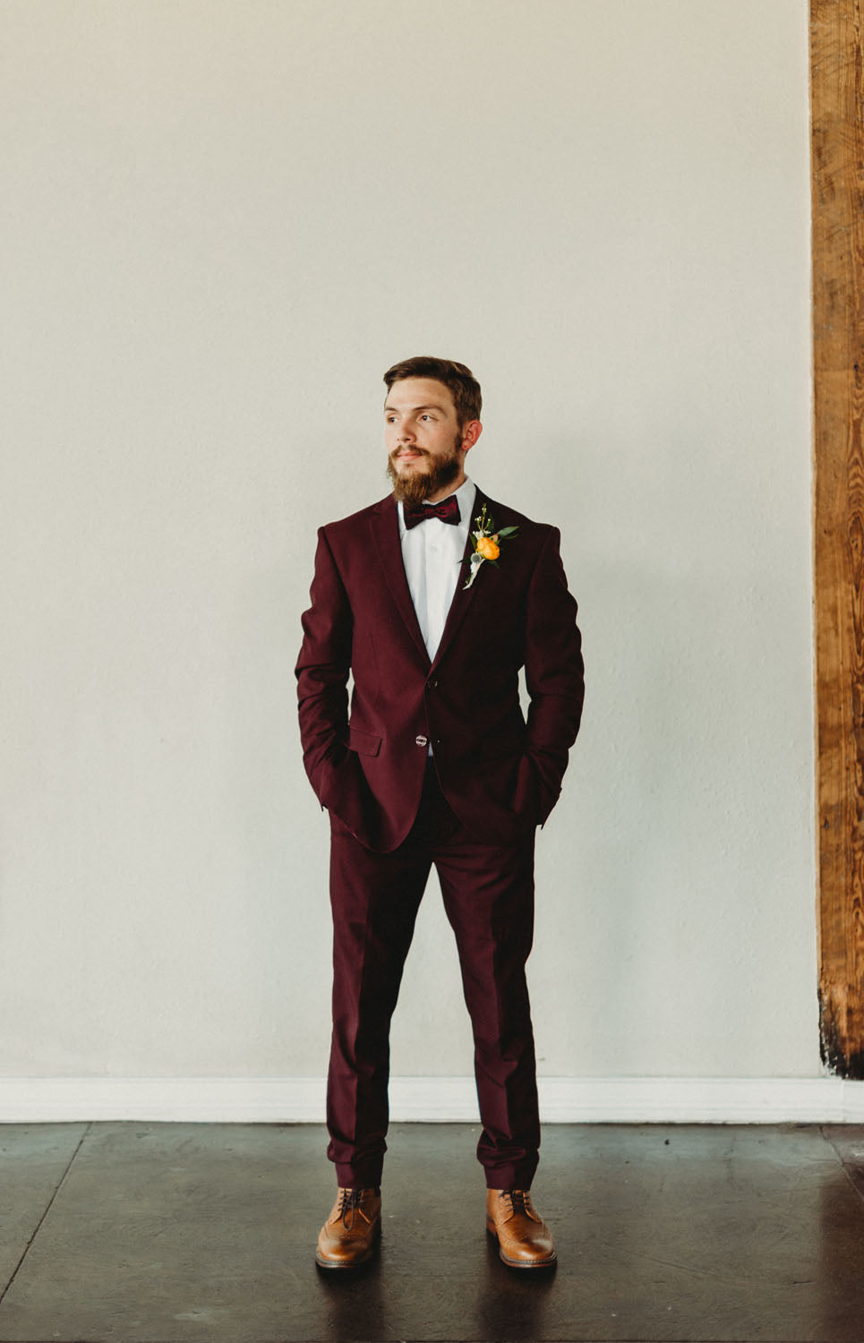 Citrus Oranges Wedding Inspiration Vintage Old Florida Groom Burgundy