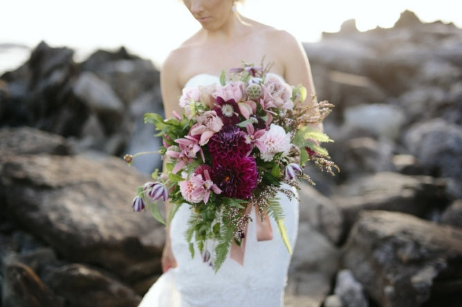 Elegant and romantic Lahaina Hawaii Wedding 