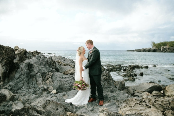 Elegant and romantic Lahaina, Hawaii Resort Wedding Citrus Press Co