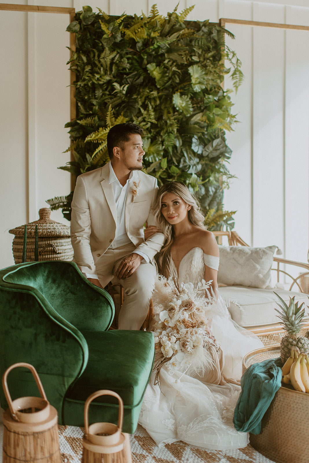 Tropical Filipino Wedding Inspiration, Kim Go Photography, The Mulberry, New Symrna Beach, FL