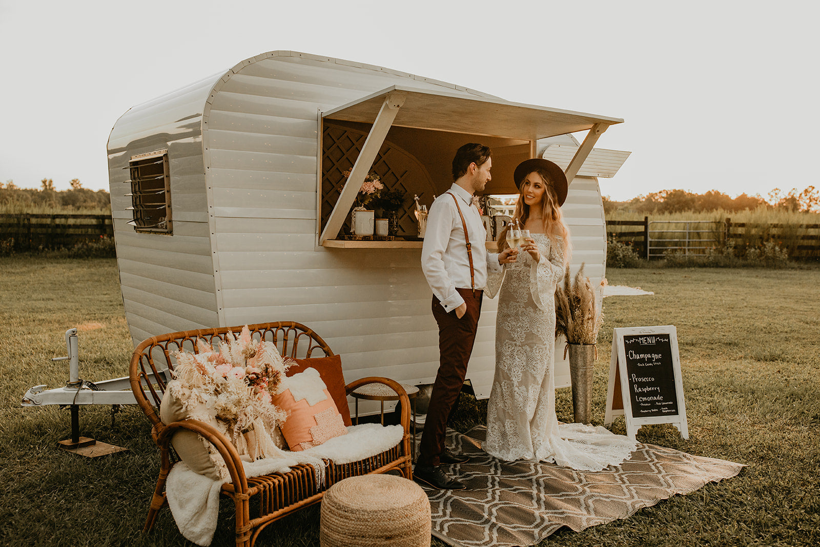 Boho Pampas Grass Wedding Arch Ceremony Reception Centerpiece Table Flower Inspiration Inspo 