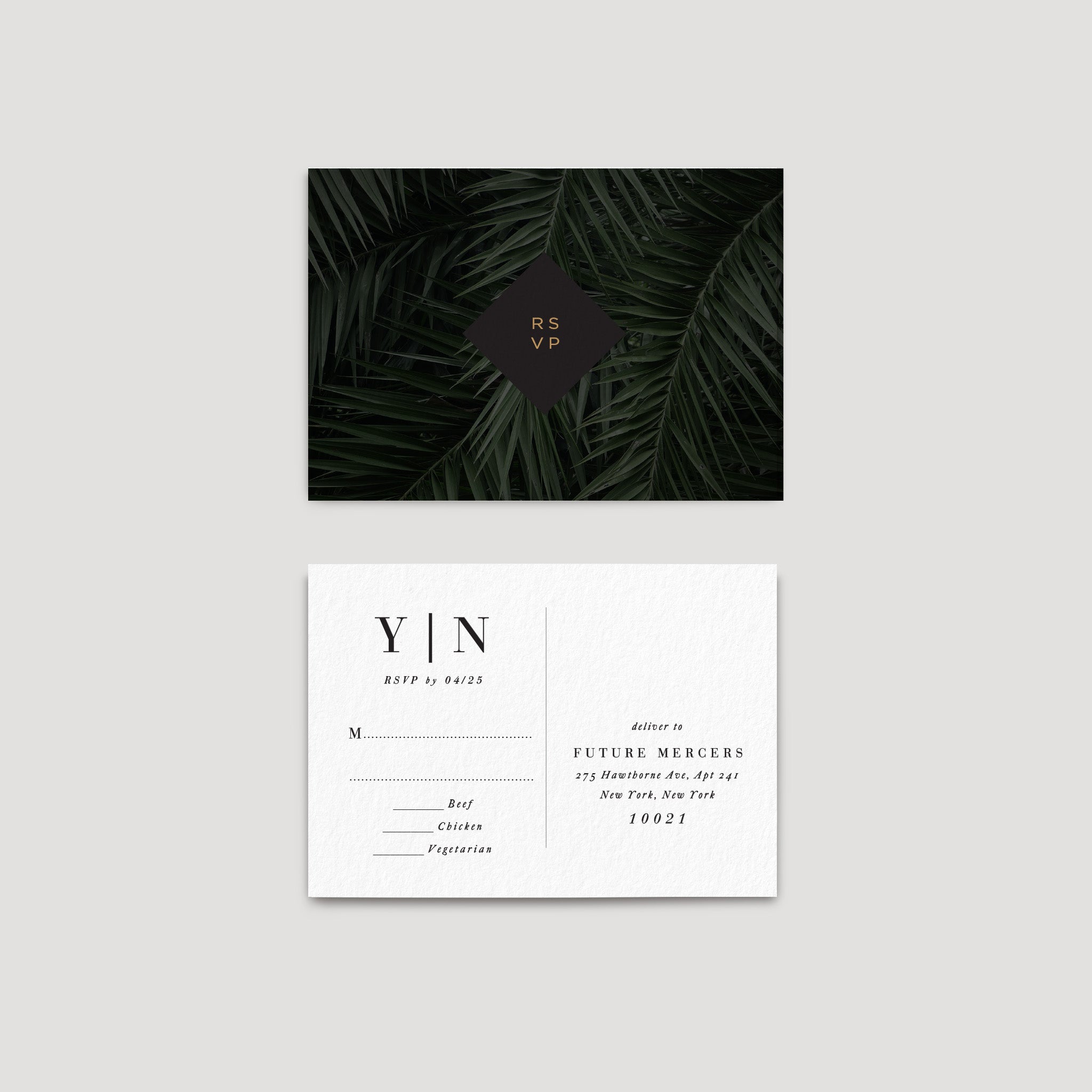 Rsvp Postcard