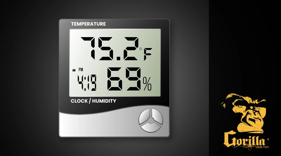 Grow Tent Thermometer Hygrometer Thermometer Hygrometer App
