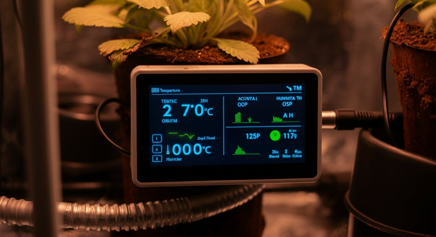 Temperature monitoring display