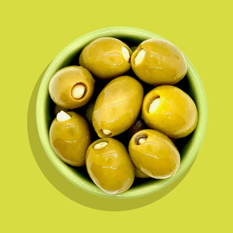 Almond Stuffed Olives