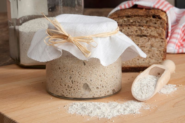 sourdough bread with starter dough_what are foods with probiotics