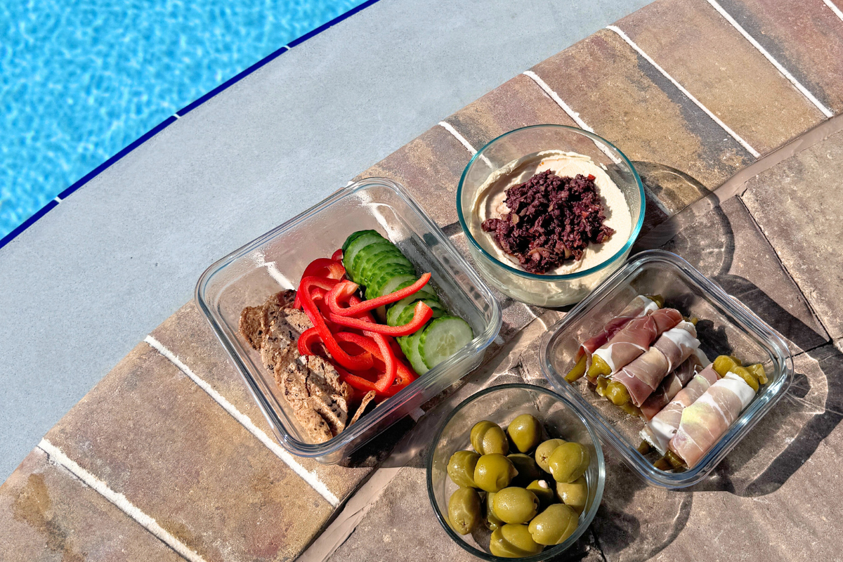 fermented foods as a poolside snack