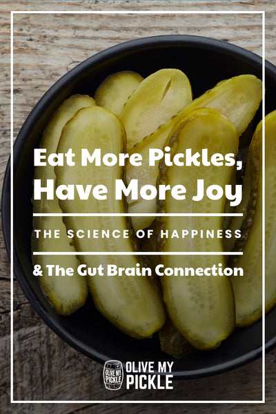 Eat More Pickles, Have More Joy - pickles and hummus picture