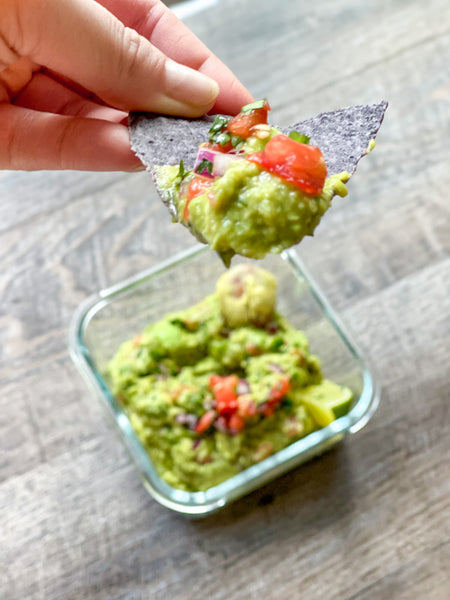 Gut Healthy Guacamole with LiveBrine Probiotic Pickle Juice