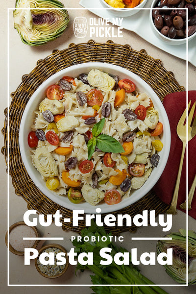 gut friendly probiotic salad recipe for gut health_olive my pickle