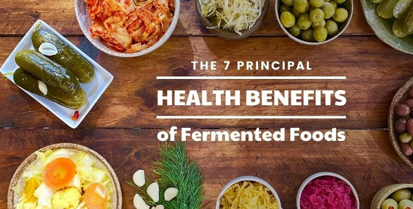 health benefits of fermented foods - fermented foods on table- olive my pickle