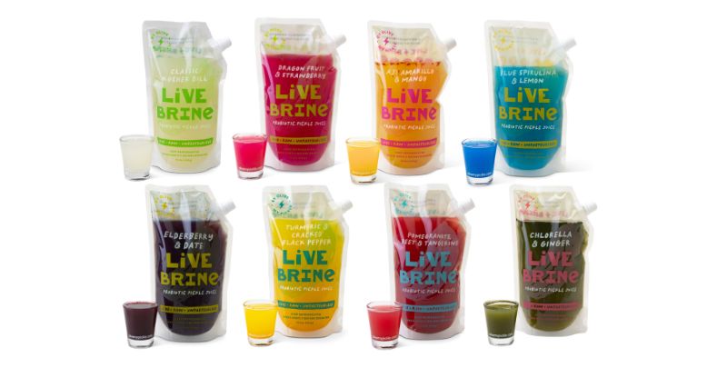 Collection of 8 Varieties of LiveBrine Pickle Juice