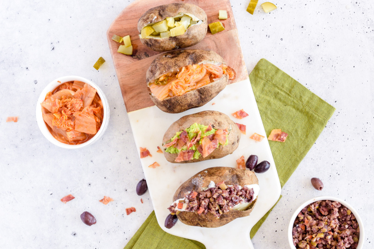 Healthy Baked Potato Bar