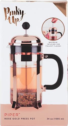 Rose Gold French Press Pot by Pinky Up
