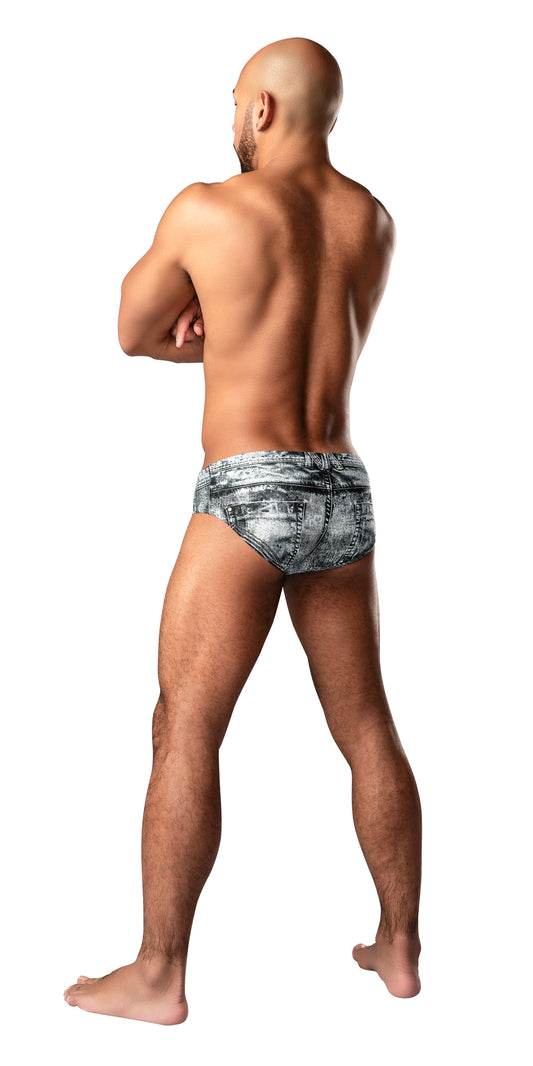 Male Power Dirty Denim Bikini