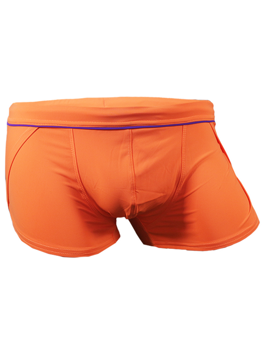 Ernesto Square Trunk Orange Color Front Side