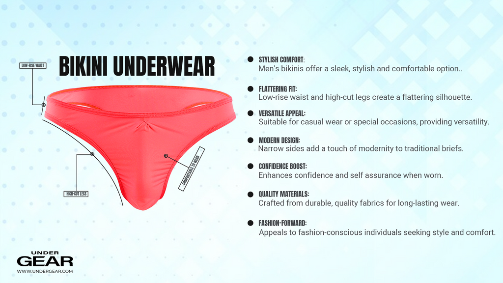 Male Bikini Underwear Features