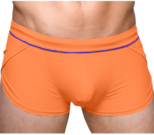 Ernesto Square Trunk Orange Color Model