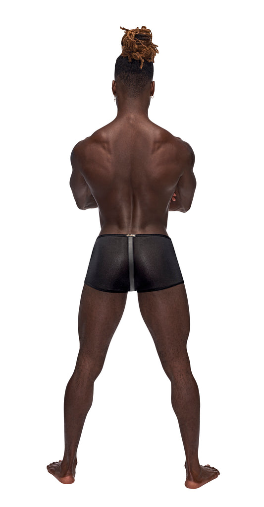 Male Power Barely There Jock Brief Underwear Full Rear Exposure Moonshine  Coral