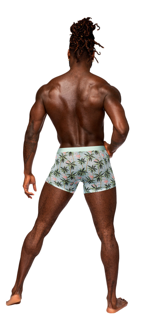 MALE POWER SHEER PRINTS SEAMLESS SHORT