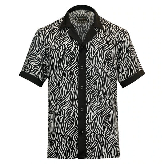 GRAVITY CLASSIC ZEBRA SHORT SLEEVE SHIRT