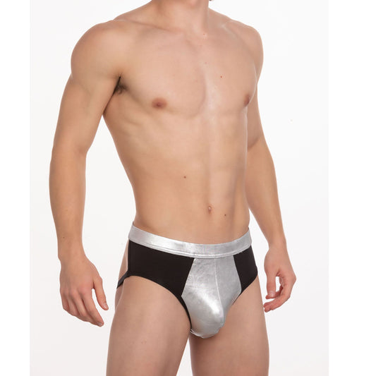 Leather Jockstrap with a pouch - EasyToys