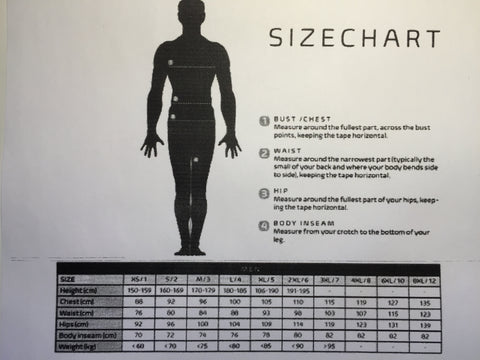 Vermarc Sizing Chart