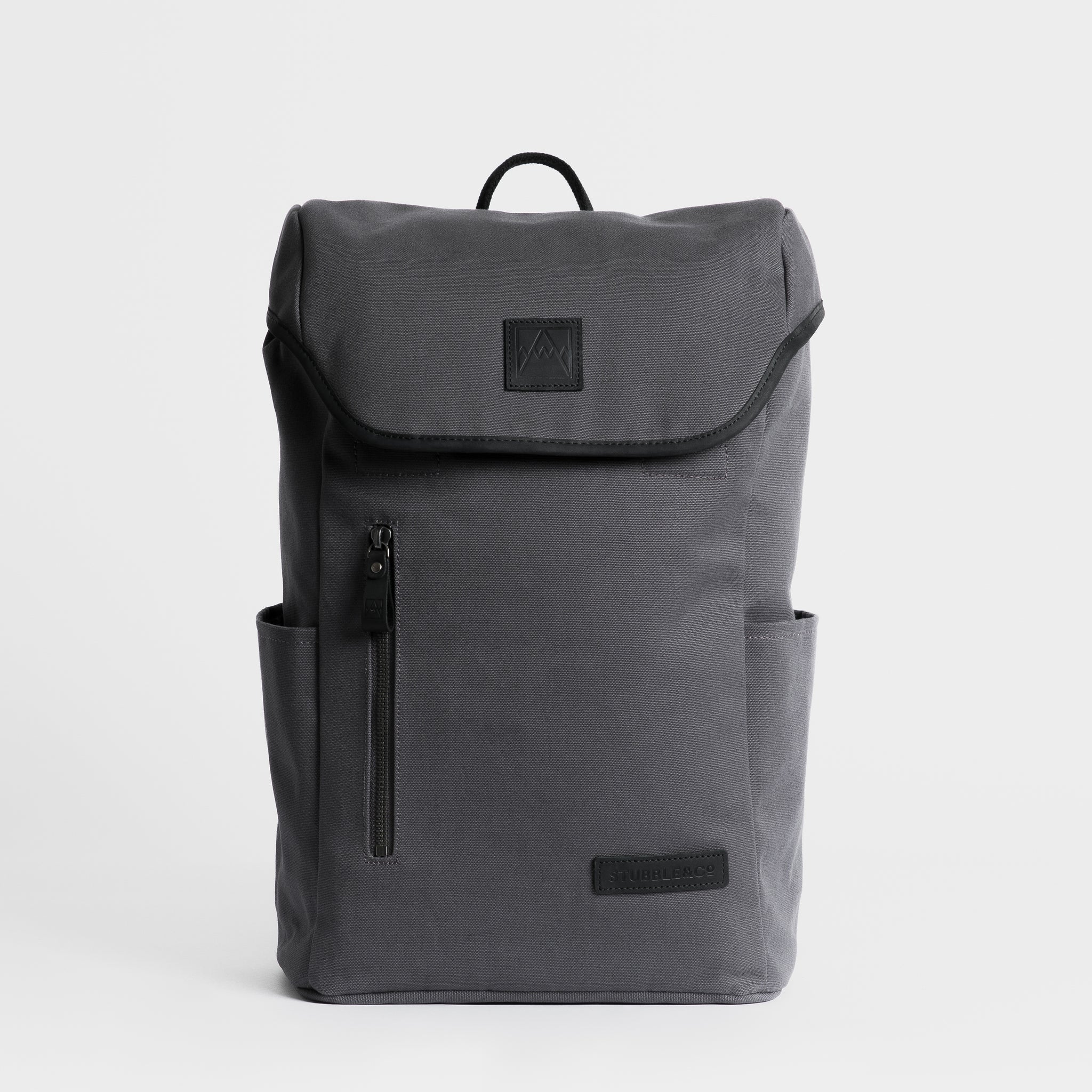 The Backpack. Premium Waterproofed Canvas and Leather. 15