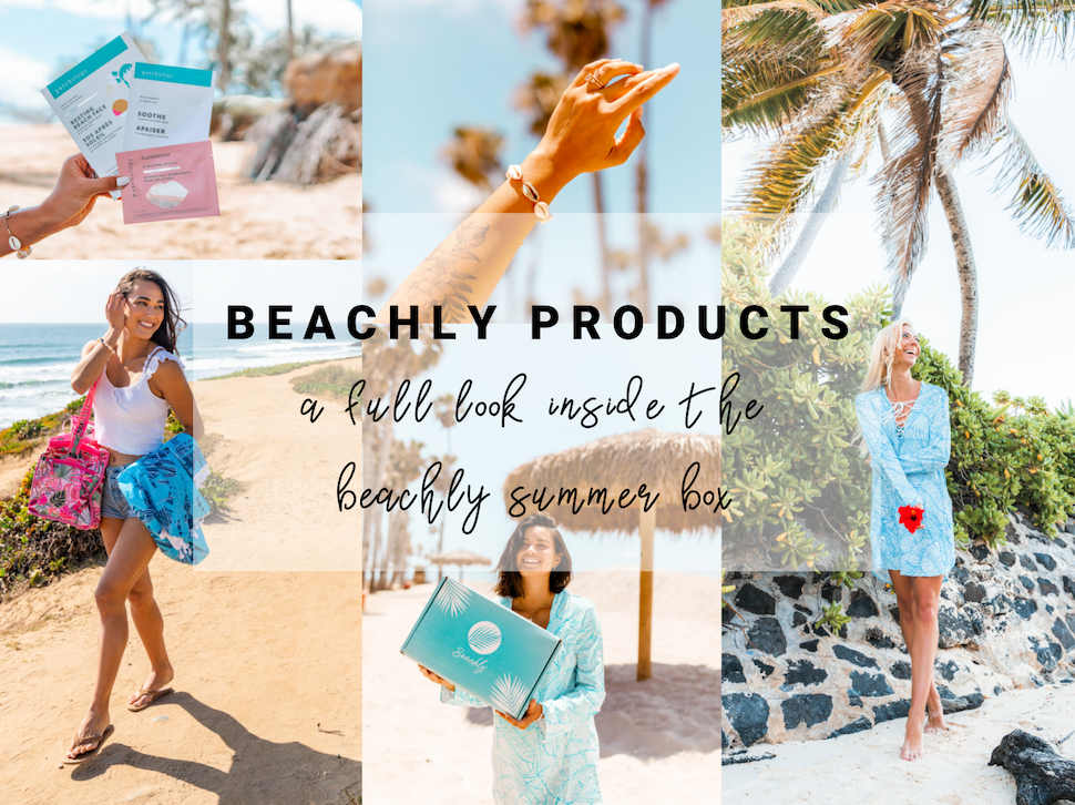 Beachly Products A Full Look Inside the Beachly Summer Box!