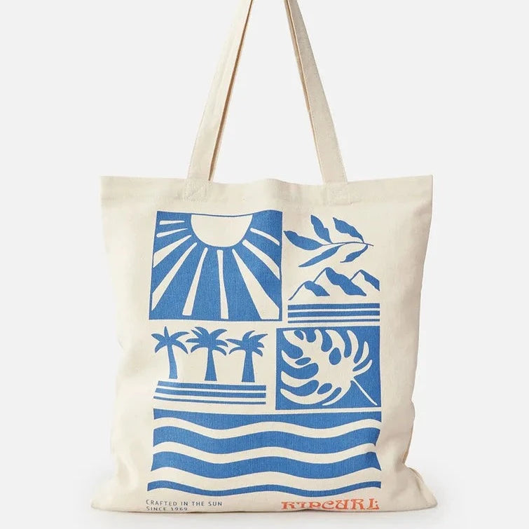 Rip Curl - Mixed Shopper 3L Tote - White (Add-On)