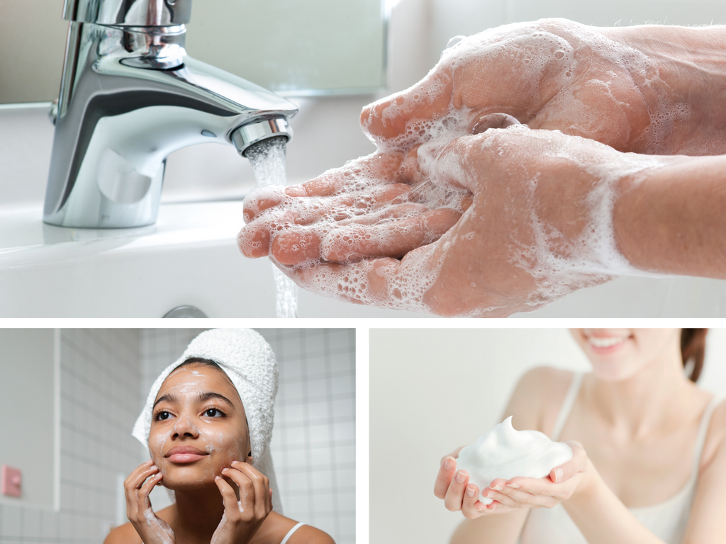 Wash your face (and hands!)