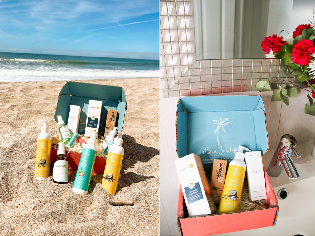 Coral Sun Beachly Beauty Giveaway Box