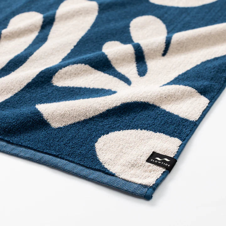 Slowtide - Kingston Bath Towel - Navy (Add-On)
