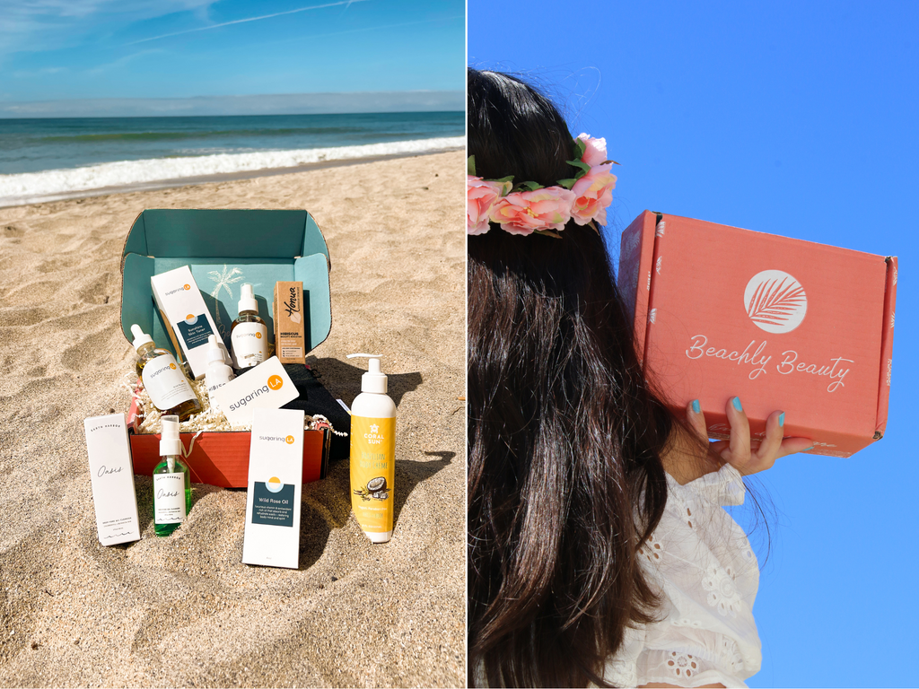 Giveaway bundle sugaringLA x Beachly Beauty