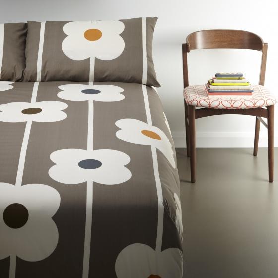 Orla Kiely Bed Linen Giant Abacus Mushroom Home Interiors