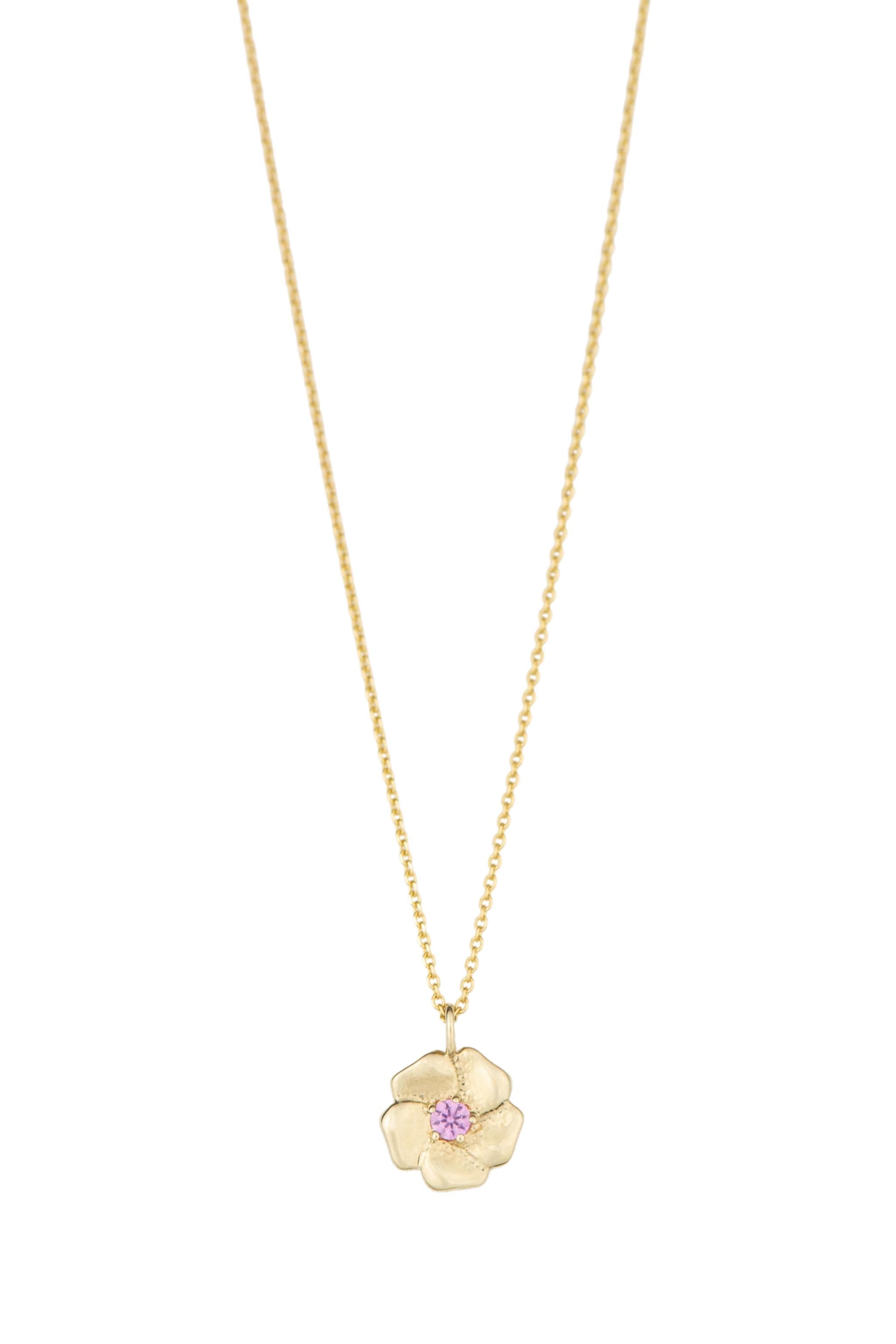 Denny Wong Cherry Blossom Pendant, 14K 2 Tone