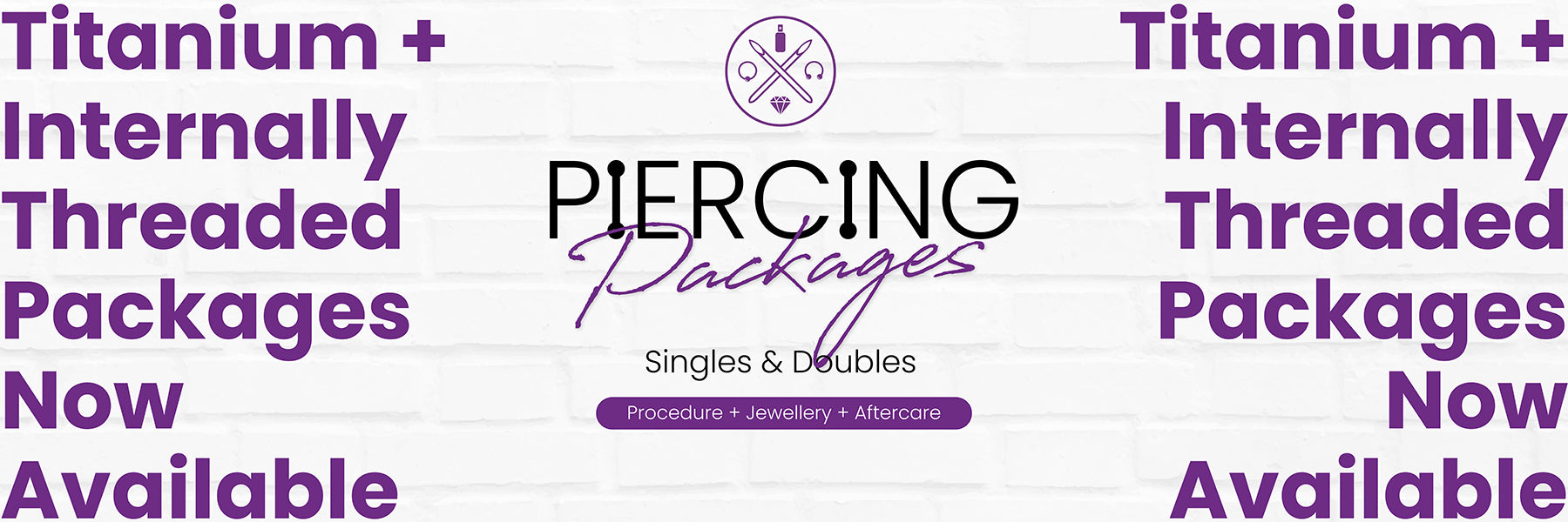 Piercing Packages Banner Image