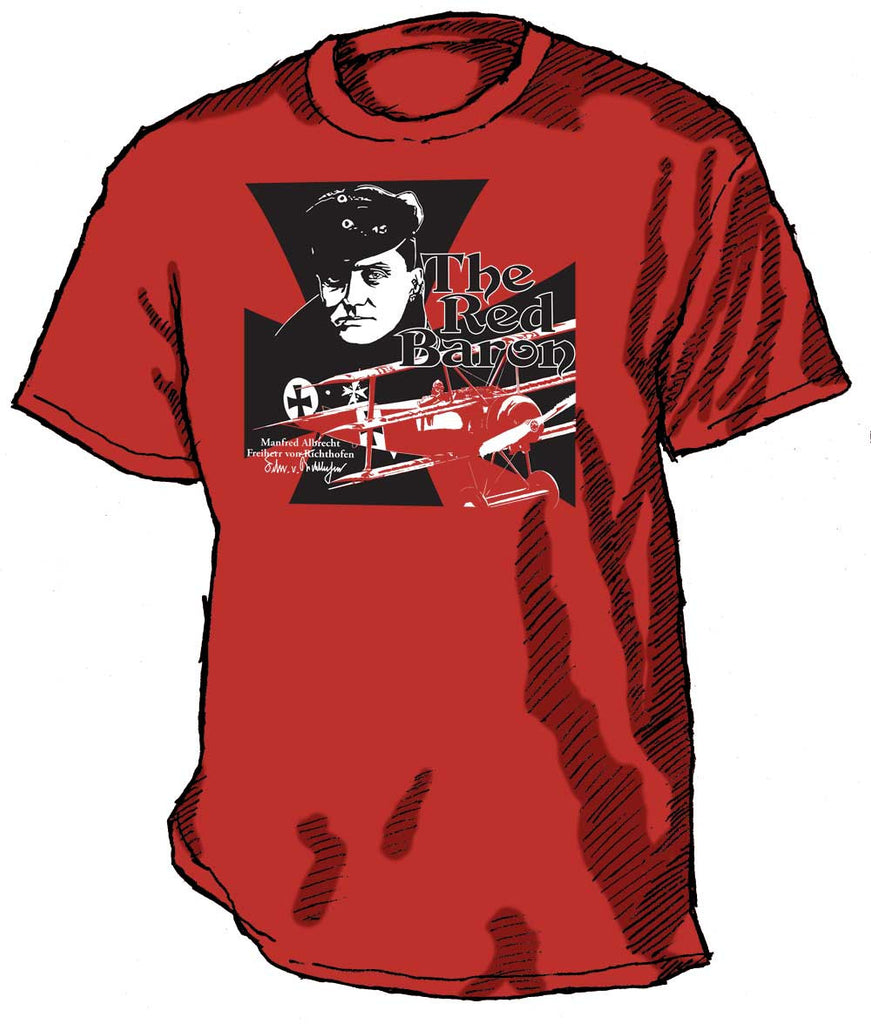 red baron t shirt