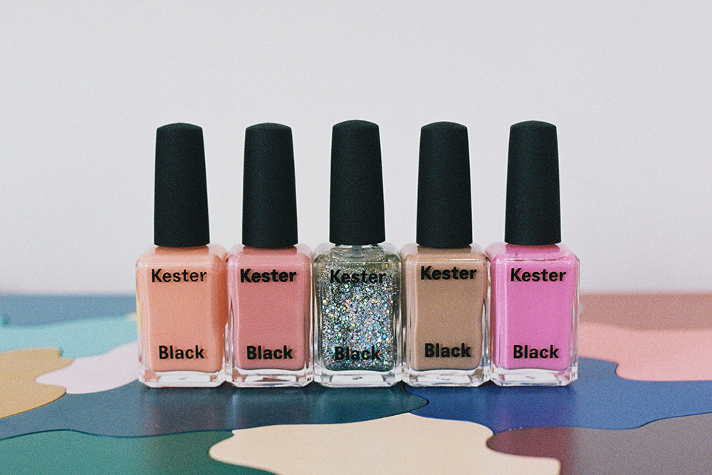 Kester Black's recent rebrand on six key nail colours