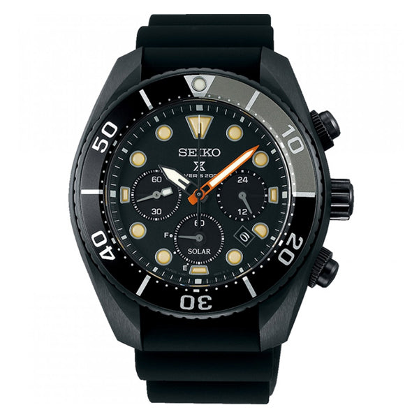 JDM] Seiko Prospex (Japan Made) Diver Solar Limited Edition Black Silicon  Strap Watch SBDL065 SBDL065J | Watchspree