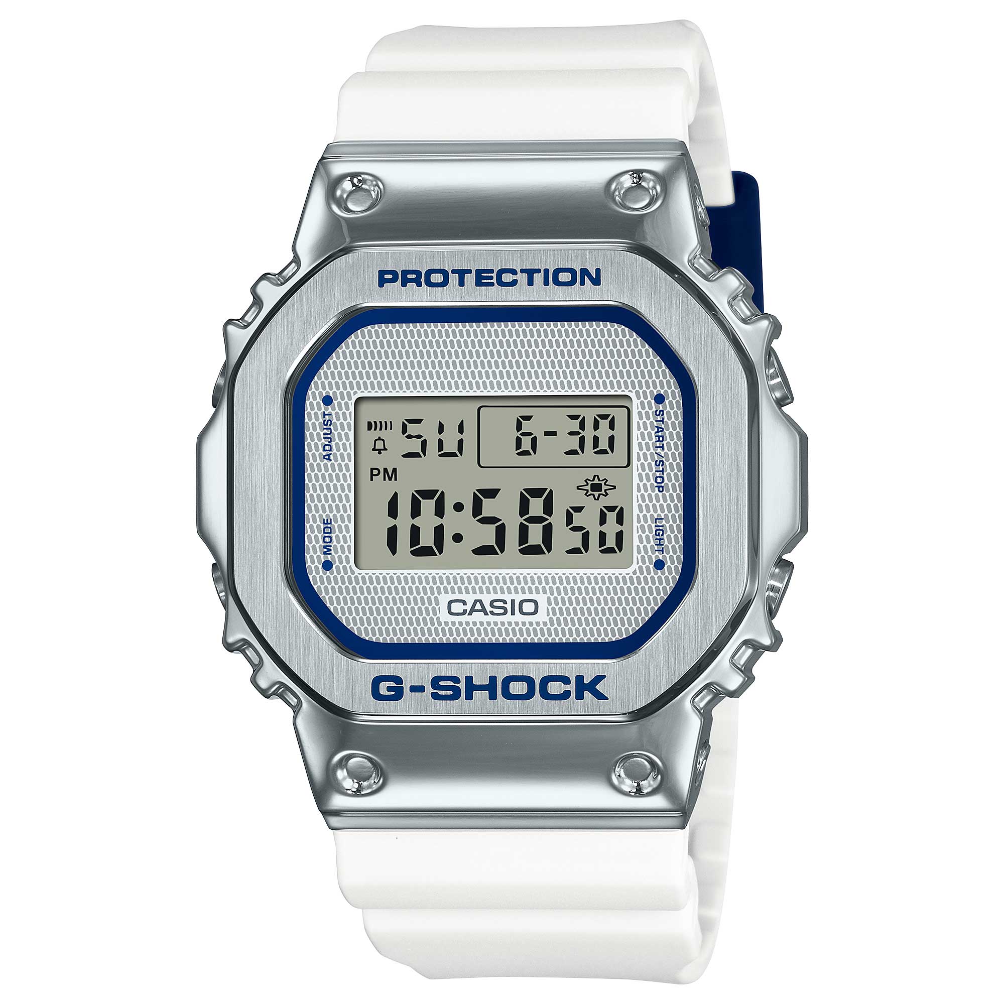 Casio G-Shock Gm-5600 Lineup Retro Design White Resin Band Watch Gm560 –  Watchspree