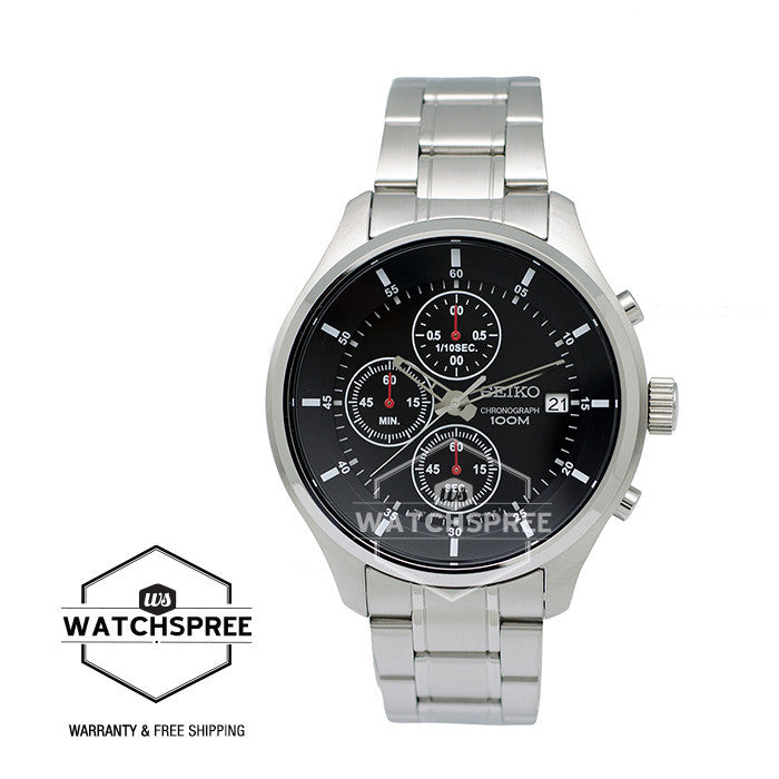 Seiko Chronograph Stainless Steel Watch SKS539P1 | Watchspree