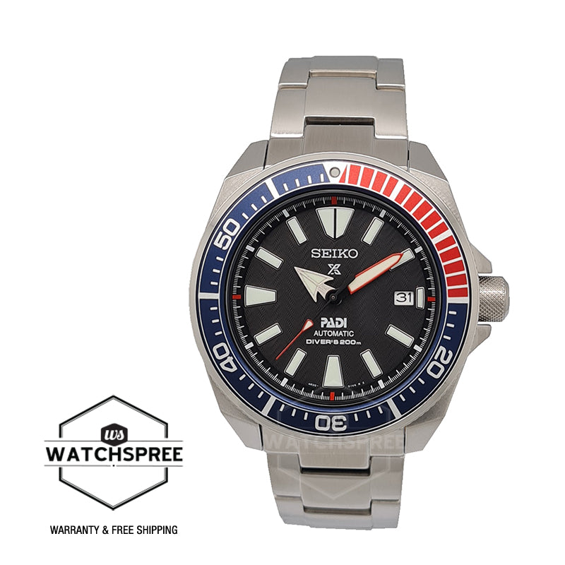 Seiko Prospex and PADI Automatic Diver's Special Edition Silver Stainl –  Watchspree