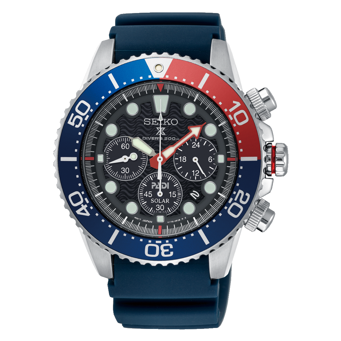 Seiko Prospex and PADI Air Diver Special Edition Blue Silicone Strap Watch  SSC663P1 | Watchspree